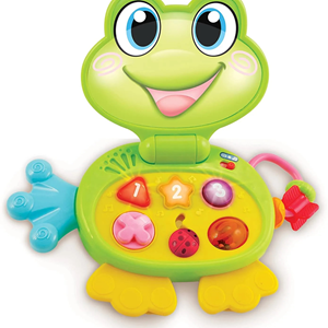 لپ تاپ آموزشی کودک طرح قورباغه Froggy laptop وین فان winfun مدل 008001_اسباب بازی